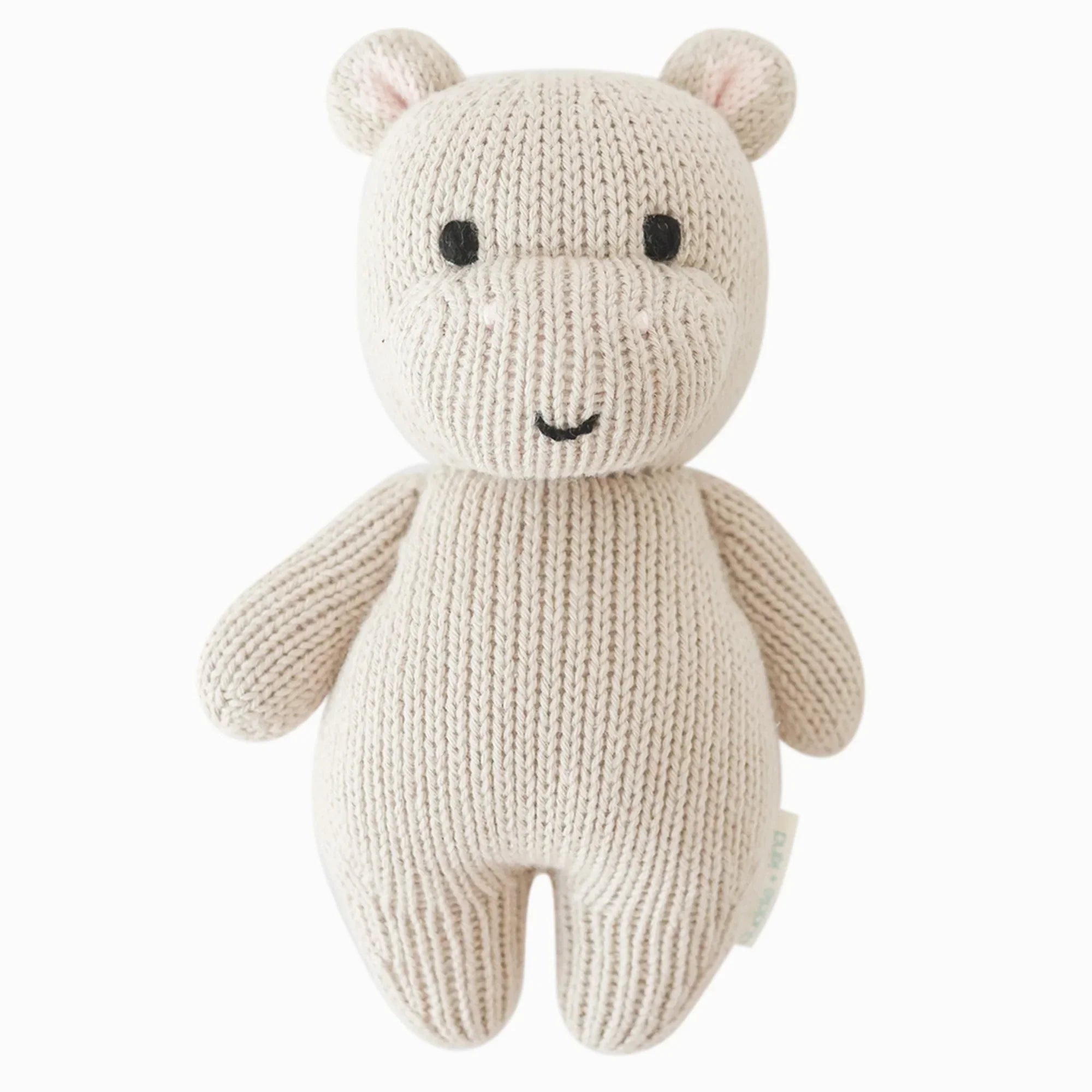 Baby Hippo Stuffed Animal (Pebble)