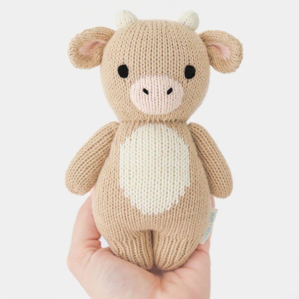 Baby Cow Stuffed Animal (Jersey)