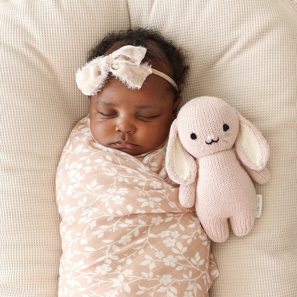 Baby Bunny Stuffed Animal (Rose)