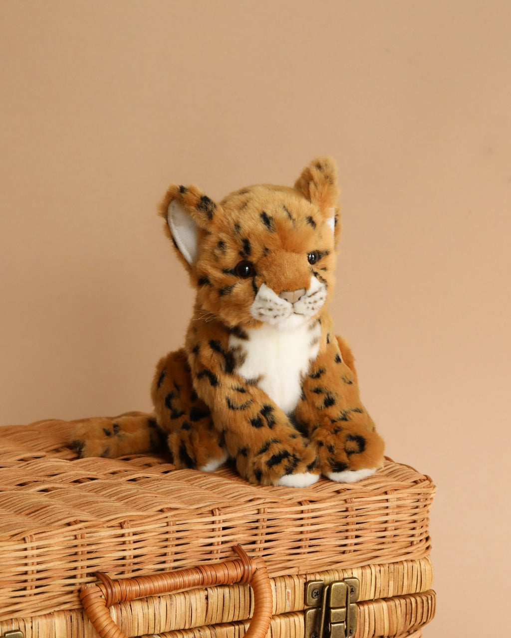 Jaguar Cub Sitting Stuffed Animal