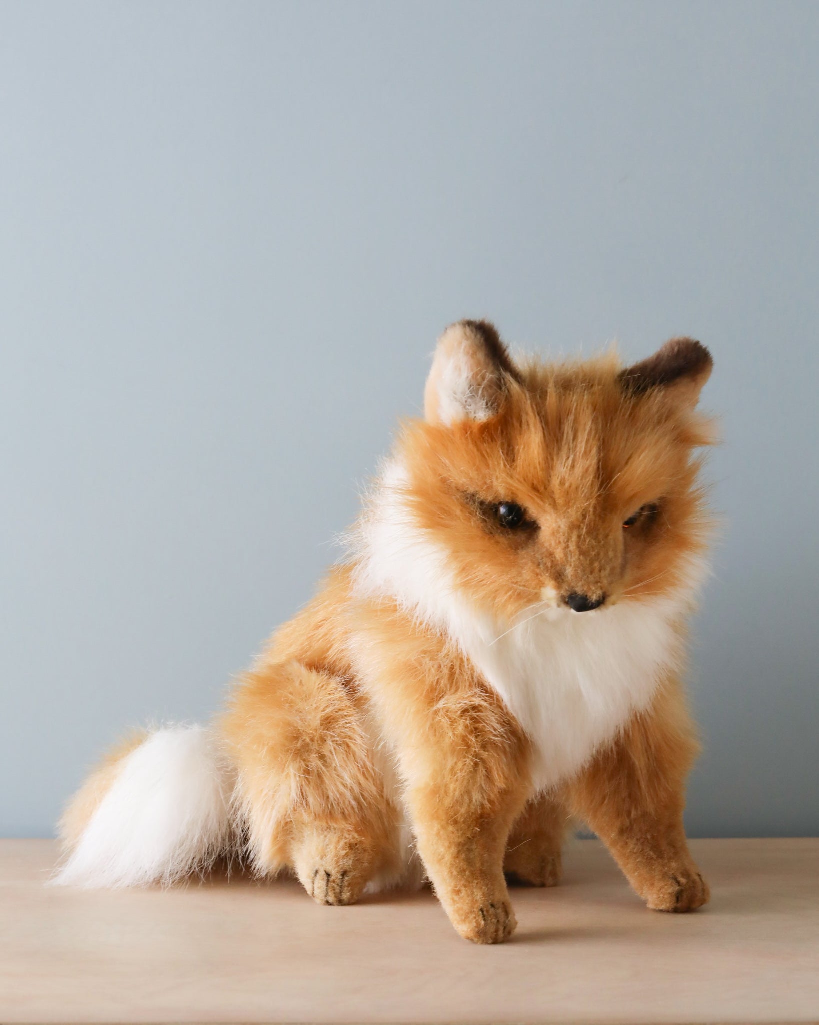 Sitting Fox Stuffed Animal