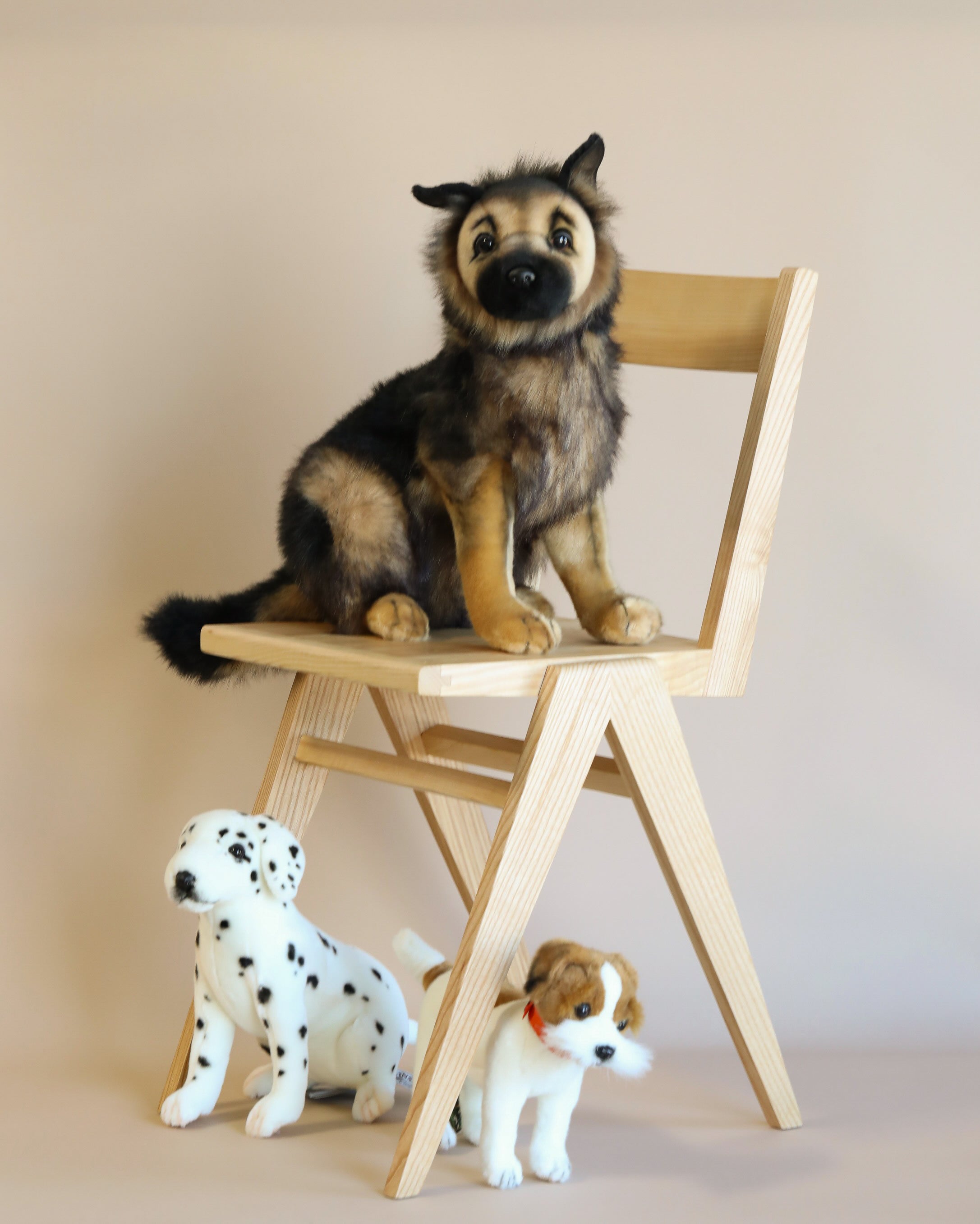 German Shepherd Puppy Dog Stuffed Animal