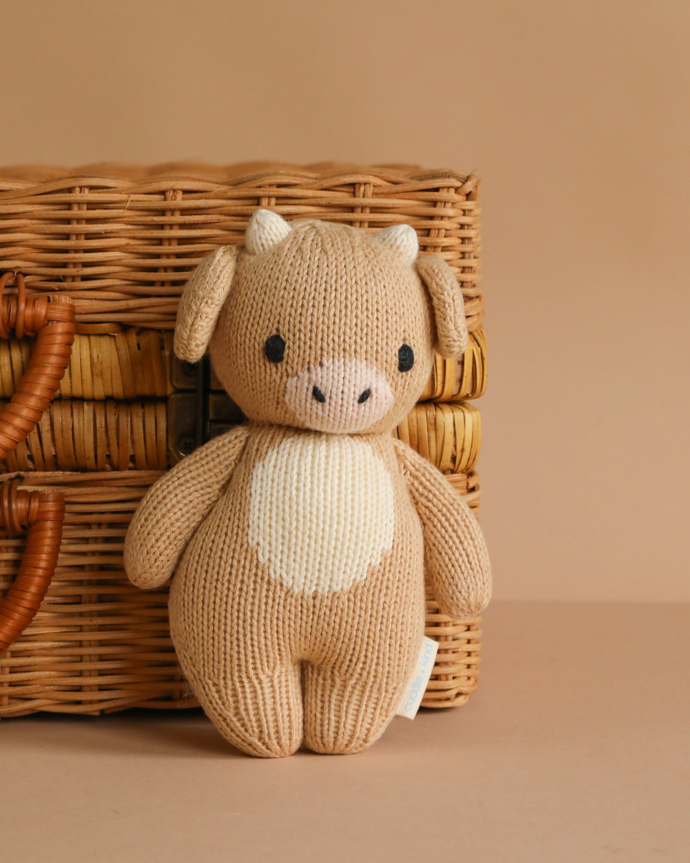 Baby Cow Stuffed Animal (Jersey)