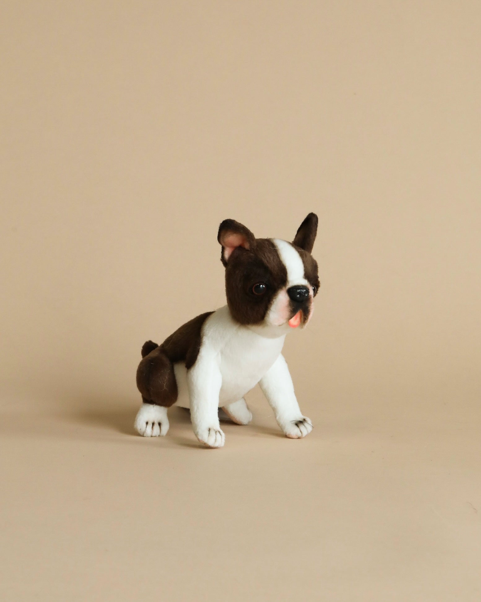 Boston Terrier Teacup Dog Stuffed Animal