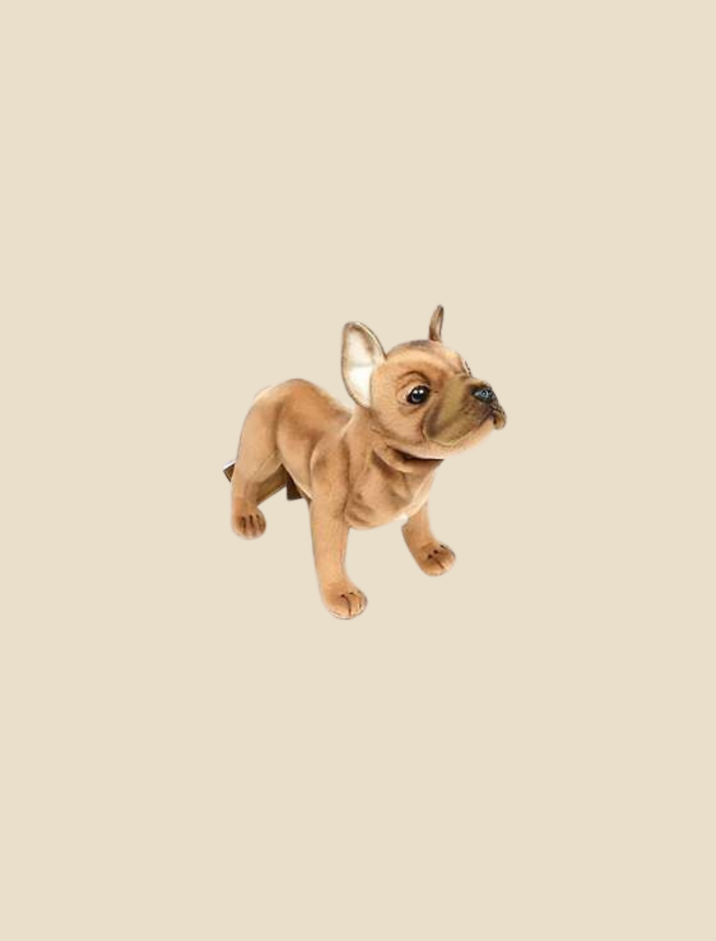 French Bulldog Beige Stuffed Animal