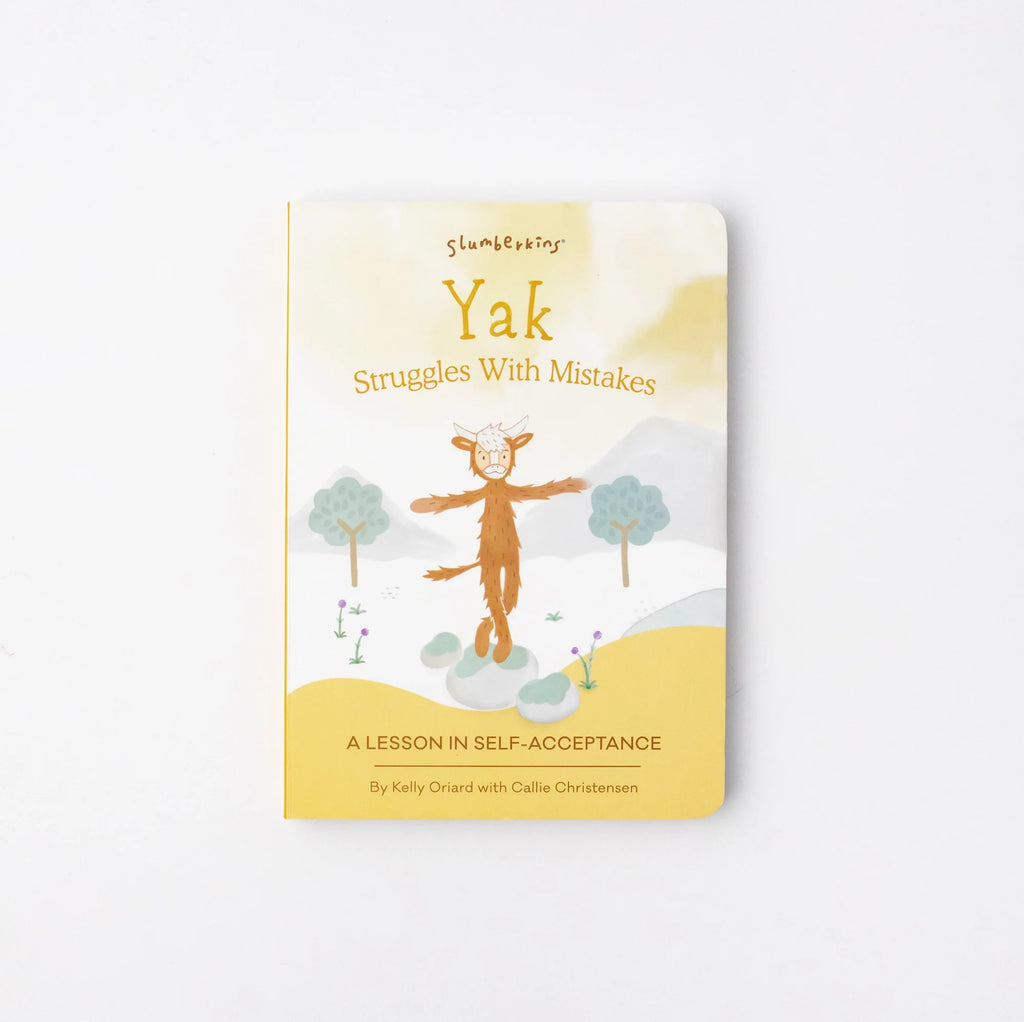Yak Stuffed Animal + Self Acceptance Lesson Book